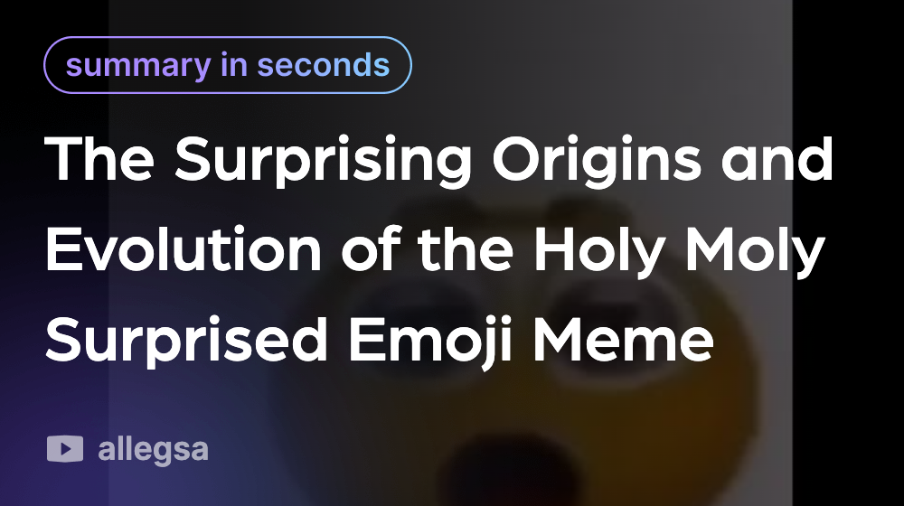 The Surprising Origins and Evolution of the Holy Moly Surprised Emoji